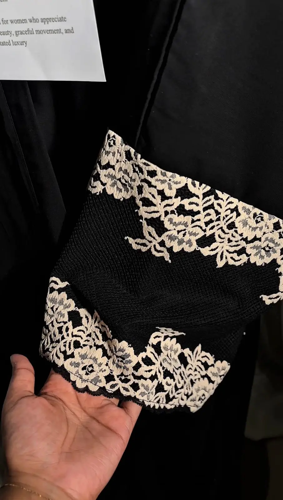 ivory lace abaya ivory lace abaya